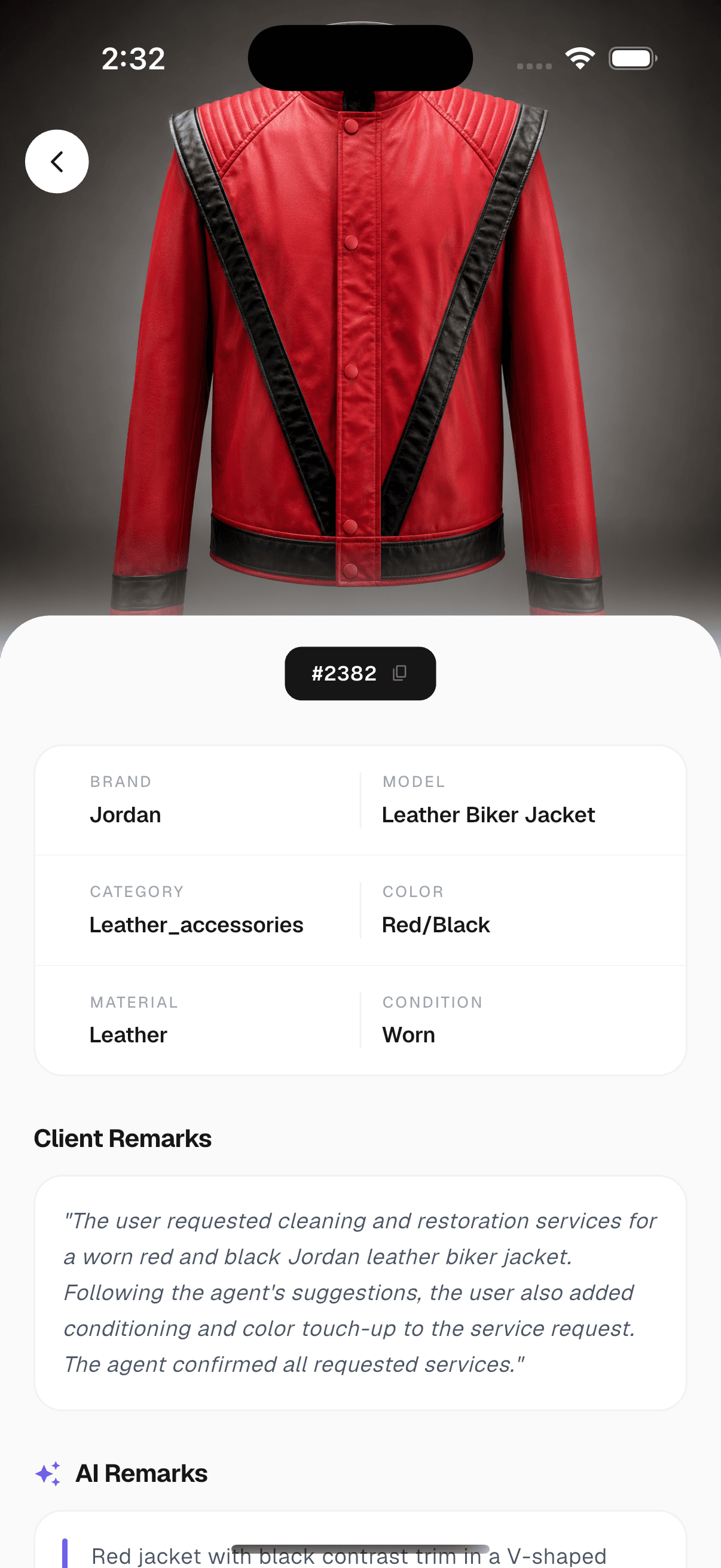 Item detail